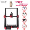 Creativity CY300 3D printer TMC2208 drives 3Dtouch large printing area 300x300x400 high precision and high quality FDM3D printer