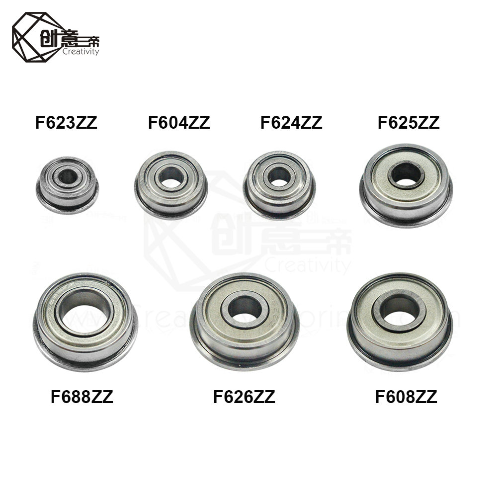 10Pcs 624ZZ 4mmx13mmx5mm 624Z Radial Ball Bearings 3D Printer Parts Mini Bearing 10Pcs 624ZZ 4mmx13mmx5mm 624Z Radial Ball Bearings 3D Printer Parts Mini Bearing