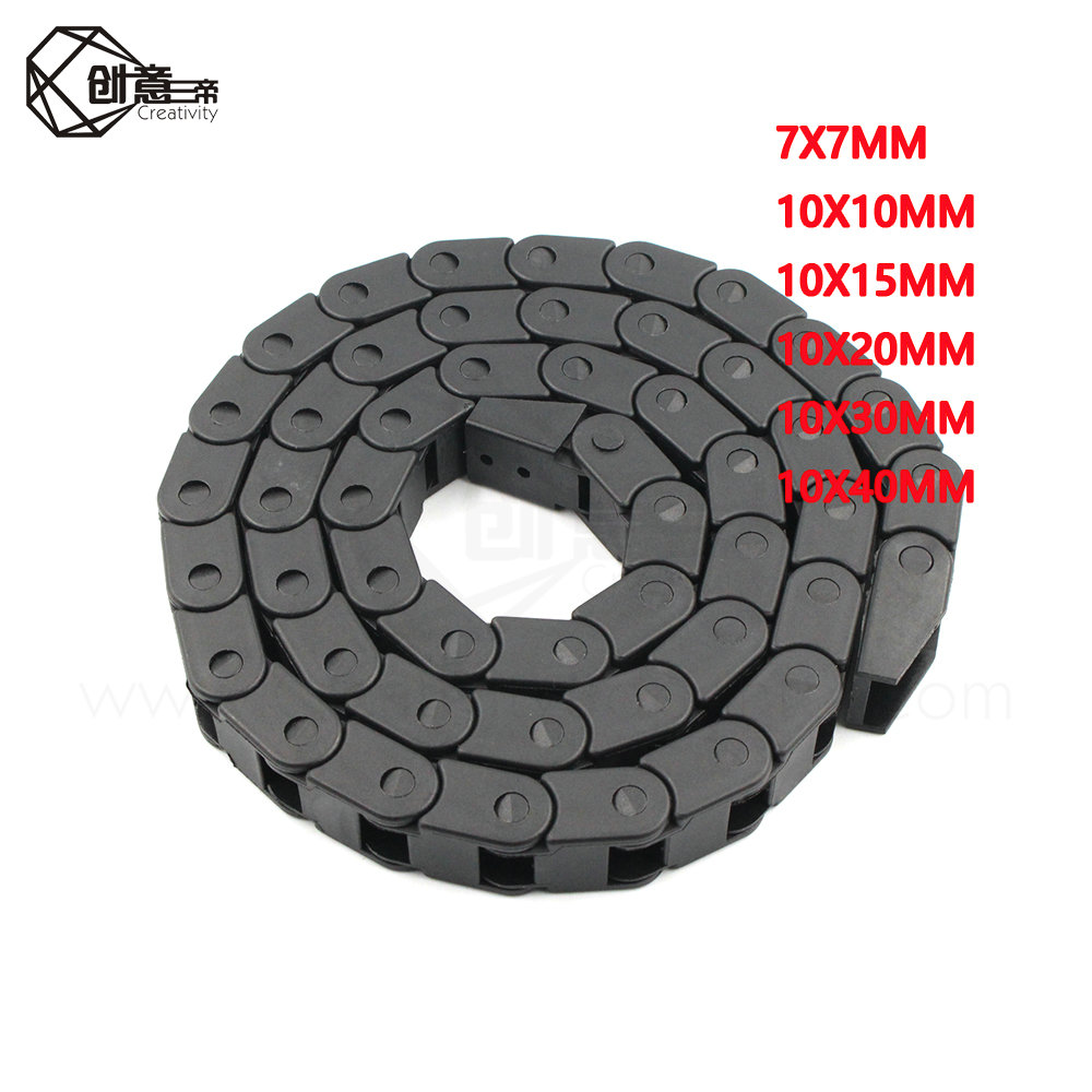 Cable Chain 10x20 mm 1M Non Snap-Open Plastic Towline Transmission Drag Chain Machine Auxcell Ltd 8523738615 Cable Chain 10x20 mm 1M Non Snap-Open Plastic Towline Transmission Drag Chain Machine Auxcell Ltd 8523738615