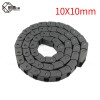 Bridge Cable Chain7 x 7mm 10 X15/ 20/30/40 mm 1 Meter Cable Drag Chain Wire Carrier with End Connectors for CNC Router Machine