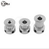GT2 Timing Pulley 16/20Teeth Gear Bore 5/6.35/8MM for GT2 Belt Width 10mm Alumium For 3 D Printer Accessories