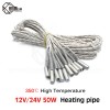 3D Printer Parts hotend Heating Tube 12V/24V 50W High Temperature 6*20mm hot end Heated block Cartridge Heater 1M Line length