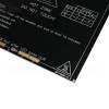 214*214*3mm 3D Printer Parts 1PCS black MK3 hotbed latest Aluminum heated bed for Hot-bed Support 12V 3214*214*3mm 12V/24V