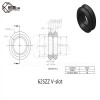 10pcs CNC  Pulley  Openbuilds Wheels Plastic POM Small&Big Passive Round wheel perlin wheel & V-type for V-Slot C-Beam 3d printer parts
