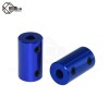 Aluminum Alloy Coupling Bore 5mm 8mm 3D Printers Parts Blue Flexible Shaft Coupler Screw Part For Stepper Motor Accessories