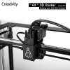 Creativity BestNew CoreXY structure ELF dual z-axis 3D printer precision aluminum profile frame large area support BL-touch automatic leveling TMC2208