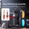 New For FlashForge Ad5x Nozzle Hardened  0.4 0.6 0.8 Adverturer Ad5x Flashforge Extruder Ad5x Hotend 3d Printer Accessories