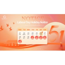 Creativity Office Store Notice on Holidays from May 1st to May 5th, 2025 International Labor Day