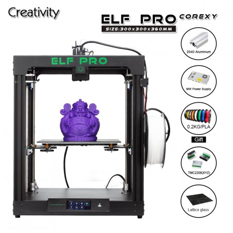 Creativity Latest Corexy ELFPRO 3d Printer Half Price Customer Special Auction Link