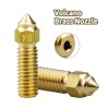 K1 Upgrade Volcano Brass Nozzles For 1.75mm Filament 0.4/0.6/0.8mm K1 Volcano Nozzle Vyper/ Sidewinder X1 Genius 3d printer Parts