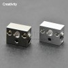 Ender3 S1 Copper Plated Heat Block Aluminum Heat Block Throat Compatible with Eneder3 S1 High Temperature 3D Printer Parts