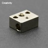 Ender3 S1 Copper Plated Heat Block Aluminum Heat Block Throat Compatible with Eneder3 S1 High Temperature 3D Printer Parts