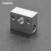 Ender3 S1 Copper Plated Heat Block Aluminum Heat Block Throat Compatible with Eneder3 S1 High Temperature 3D Printer Parts