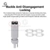 A1 A1 Mini Multi-Channel Filament Splitter for AMS Lite, Five-Way Feeding Single Channel Output Smooth Inner Wall Reinforced 3D Printer Filament Feed Accessories