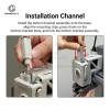 A1 A1 Mini Multi-Channel Filament Splitter for AMS Lite, Five-Way Feeding Single Channel Output Smooth Inner Wall Reinforced 3D Printer Filament Feed Accessories