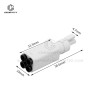 A1 A1 Mini Multi-Channel Filament Splitter for AMS Lite, Five-Way Feeding Single Channel Output Smooth Inner Wall Reinforced 3D Printer Filament Feed Accessories