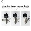 A2L Zirconia Hotend Heating Assembly Kit, Support 300℃ High Temperature with Thermistor Real-Time Temperature Detection 3D Printer Hot End Replacement Parts