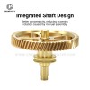 For Bambu Lab A2L All Metal Extruder DLC Nano Coated Hardened Steel Helical Gear Feed Kit, 3D Printer Parts