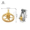 All‑Metal Gear Assembly for SPARKX i7 3D Printer, Brass Drive & Driven Gear Replacement Kit, Solve Plastic Gear Wear Tooth‑Break Issues