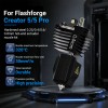 Integrated Hotend Nozzle Kit for C5 / C5 Pro 3D Printer, High Flow High Temperature Quick‑Replace Printing Accessories