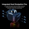 Integrated Hotend Nozzle Kit for C5 / C5 Pro 3D Printer, High Flow High Temperature Quick‑Replace Printing Accessories