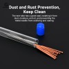 10Pcs 0.6-0.8mm Cleaning Needle for 3D Printer Nozzle Bendable Stainless Steel Needle Special Drill Cleaner & Acupuncture Tools