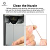 10Pcs 0.6-0.8mm Cleaning Needle for 3D Printer Nozzle Bendable Stainless Steel Needle Special Drill Cleaner & Acupuncture Tools