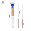 10Pcs 0.6-0.8mm Cleaning Needle for 3D Printer Nozzle Bendable Stainless Steel Needle Special Drill Cleaner & Acupuncture Tools