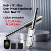 Integrated All‑Metal Nozzle Compatible with Anycubic Kobra S1 Max, Quick Removal High‑Speed Printing 3D Printer Nozzle Spare Accessories