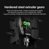Hardened‑Steel Extruder Double Gear Kit for Bamboo Lab P2S / X2D 3D Printer, Wear‑Resistant High‑Temperature Extrusion Drive Gear Assembly, 3D Printer Upgrade Replacement Part