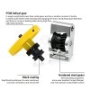 Hardened‑Steel Extruder Double Gear Kit for Bamboo Lab P2S / X2D 3D Printer, Wear‑Resistant High‑Temperature Extrusion Drive Gear Assembly, 3D Printer Upgrade Replacement Part