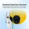 Hardened‑Steel Extruder Double Gear Kit for Bamboo Lab P2S / X2D 3D Printer, Wear‑Resistant High‑Temperature Extrusion Drive Gear Assembly, 3D Printer Upgrade Replacement Part