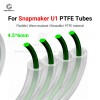 PTFE Teflon Tube 4.5×6mm for Snapmaker U1 3D Printer High Temperature Resistant Reusable Flexible Filament Guide Tubing