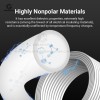 PTFE Teflon Tube 4.5×6mm for Snapmaker U1 3D Printer High Temperature Resistant Reusable Flexible Filament Guide Tubing