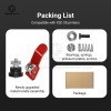 Upgraded Auxiliary Extruder Gear Assembly With Nickel‑Plated Metal Handle for Bamboo Lab X2D, Stable 3D Printing Replacement Accessory