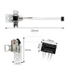 A1 Series H2D Hotend Heating Assembly Kit, Zirconia Base High Temperature Resistant Stable 3D Printer Hot End Upgrade Replacement Accessories