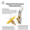 Bamboo Lab A2L Extruder Hardened Steel Gear Kit, All-Metal Gear Handle Assembly, Durable 3D Printer Accessories