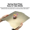 Double Sided PEI Spring Steel Sheet Dual-Side PEI Sprayed Build Plate for 3D Printing Compatible with PLA PETG ABS TPU Nylon Filament