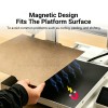 Double Sided PEI Spring Steel Sheet Dual-Side PEI Sprayed Build Plate for 3D Printing Compatible with PLA PETG ABS TPU Nylon Filament