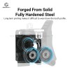 New Extrusion Gear Kit For  K2 Plus/K2/K2 Pro 3D Printer Parts Hardened Steel DLC Coating Dual Gears For K2 PLUS Extruder Drive
