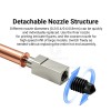 Upgraded Ceramic Hotend Nozzle Kit for Kobra 3 3D Printer, Detachable Hardened Steel Nozzle Heating Assembly Replacement Parts