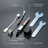 Upgraded Ceramic Hotend Nozzle Kit for Kobra 3 3D Printer, Detachable Hardened Steel Nozzle Heating Assembly Replacement Parts