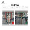 3D Printer Hotend Heating Assembly for Anycubic Kobra X, NTC100K Temperature Sensor Heating Element