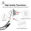 3D Printer Hotend Heating Assembly for Anycubic Kobra X, NTC100K Temperature Sensor Heating Element