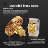 P2S Extruder Hardened Steel Gear Kit Dual Drive Gear Assembly for 3D Printer High Precision & Durable Filament Feed Parts