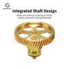 P2S Extruder Hardened Steel Gear Kit Dual Drive Gear Assembly for 3D Printer High Precision & Durable Filament Feed Parts