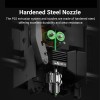 High Flow Hotend Assembly for Bambu Lab P2S / P2S C, Hardened Steel Quick Swap Nozzle 0.4/0.6/0.8mm, 30s Fast Nozzle Change 3D Printer Replacement Part