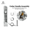 Cutter Handle Lever Assembly for Bambu Lab A2L 3D Printer, Filament Cutter Lever Replacement Kit with Spring Screw Washer Accessories