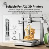 Cutter Handle Lever Assembly for Bambu Lab A2L 3D Printer, Filament Cutter Lever Replacement Kit with Spring Screw Washer Accessories