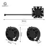 For Bamboo Lab P2S External exhaust fan kit P2S Air filter 3D printer accessory